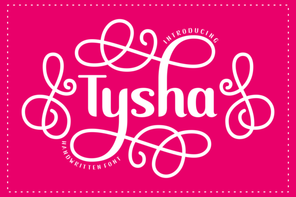 Bringing Brand Joy with the Tysha Display Font