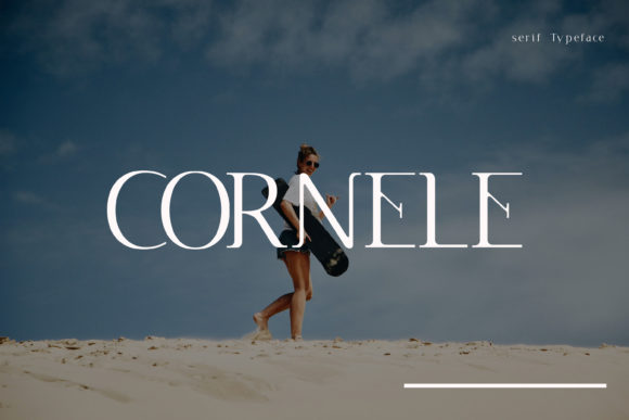 Cornele: A Chic and Trendy Display Font for Modern Publishing