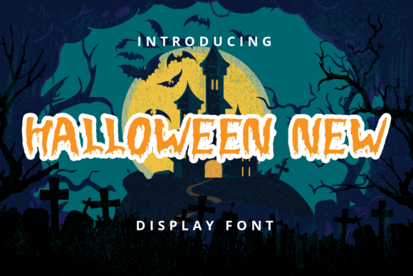 Craft Your Spooky Season with the Halloween New Display Font