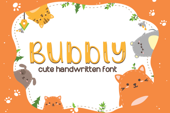 Designing with the Bubbly Cute Font