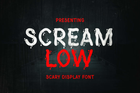 Discover Screamlow: A Spooky and Stylish Display Font