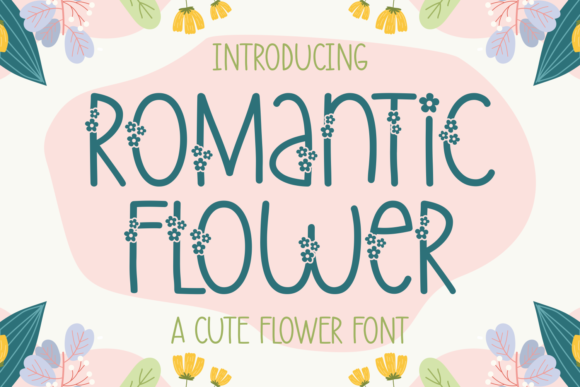 Enhance Your Web Design with Romantic Flower Font