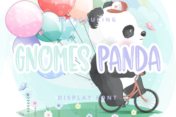 Gnomes Panda: A Friendly Display Font for Modern Web Projects