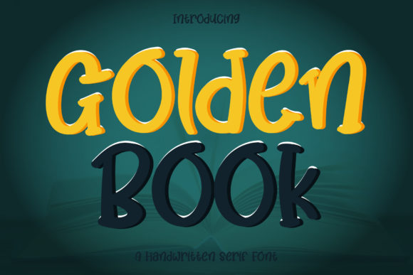 Golden Book: A Quirky Display Font for Distinctive Web Design