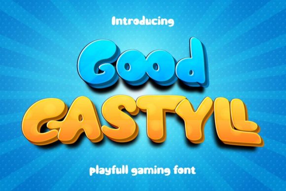 Good Castyll: A Joyful Display Font for Crafted Products