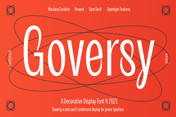 Goversy: A Display Font Built for Editorial Design