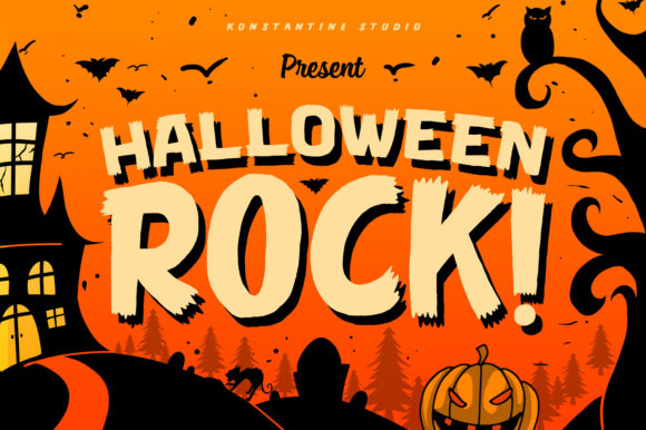 Halloween Rock is a Premium Display Font for Marketing Campaigns