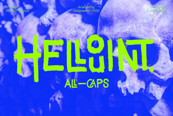 Hellouint: A Bold Display Font for Modern Campaigns