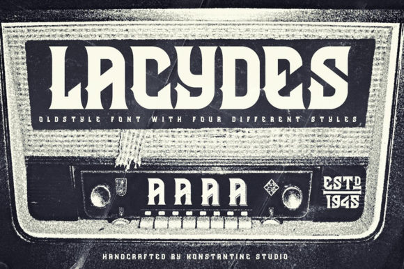 Lacydes Font: A Bold Typeface for Building Your Brand