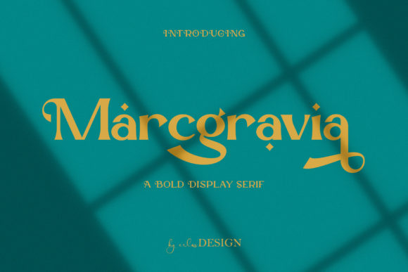 Marcgravia: The Display Font That Makes My Brand Feel Luxury