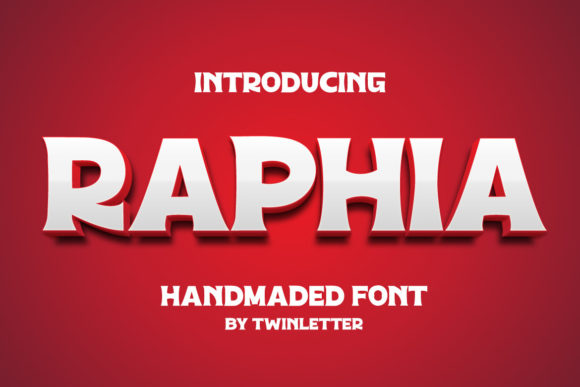 Raphia Font: A Bold Display Typeface for Your Business Branding