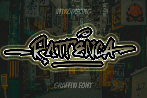 Rattenca: A Graffiti Font for Campaigns That Need Street Cred