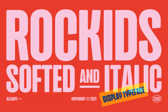 Rockids Softed: A Font That Brings Bold Character to Your Brand