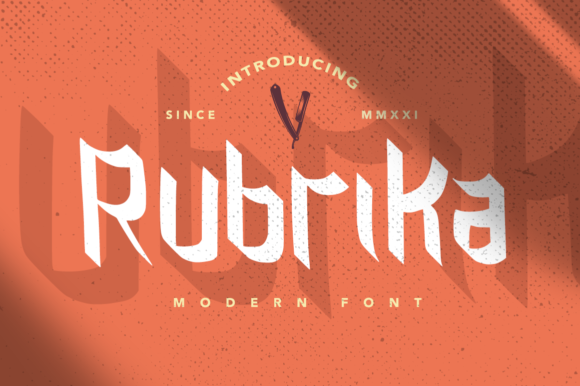 Rubrika: A Display Font for Editorial Mood & Reader Engagement