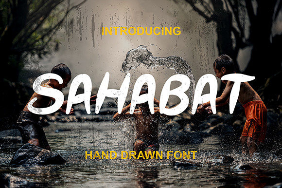 Sahabat: A Display Font That Brings Warm Confidence