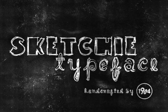 Sketchie: A Natural Display Font for Editorial Personality