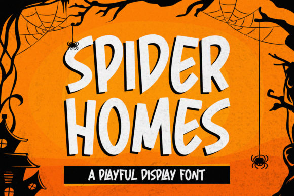 Spider Home: The Halloween Font for Your Viral Marketing