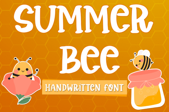Summer Bee Font: A Playful Display Typeface for Editorial Projects