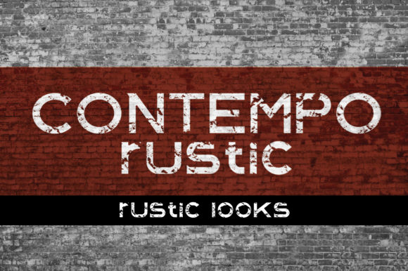 The Bold Character of Contempo Rustic Font
