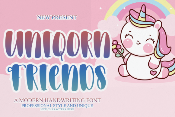 The Editorial Power of the Uniqorn Friends Typeface