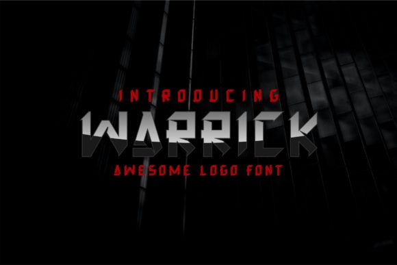 The Warrick Font Helped My Business Stand Out