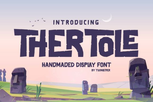 Using Thertole Font for a More Creative Product Line