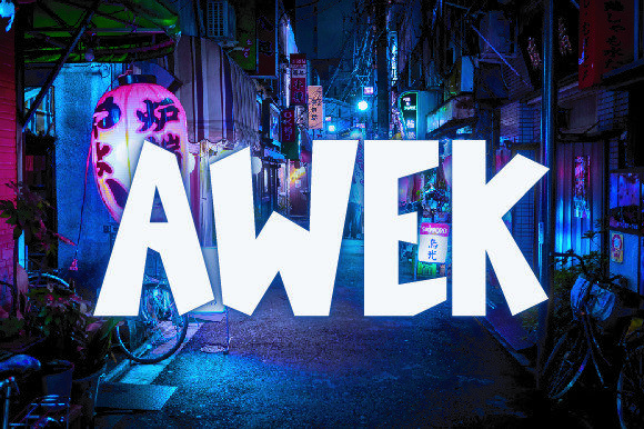 Why Awek Became My Favorite Font for Friendly Branding