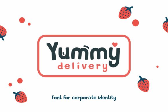 Yummy Delivery: The Display Font for Memorable Campaigns
